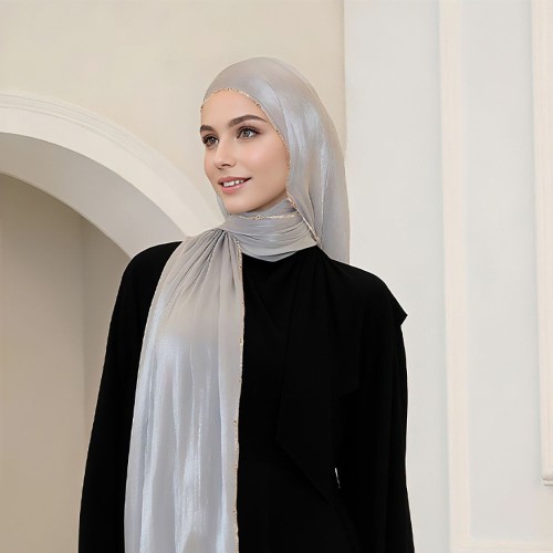 classic style soft  hijab