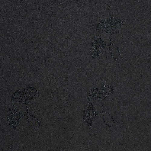 Womens black classic lace hijab